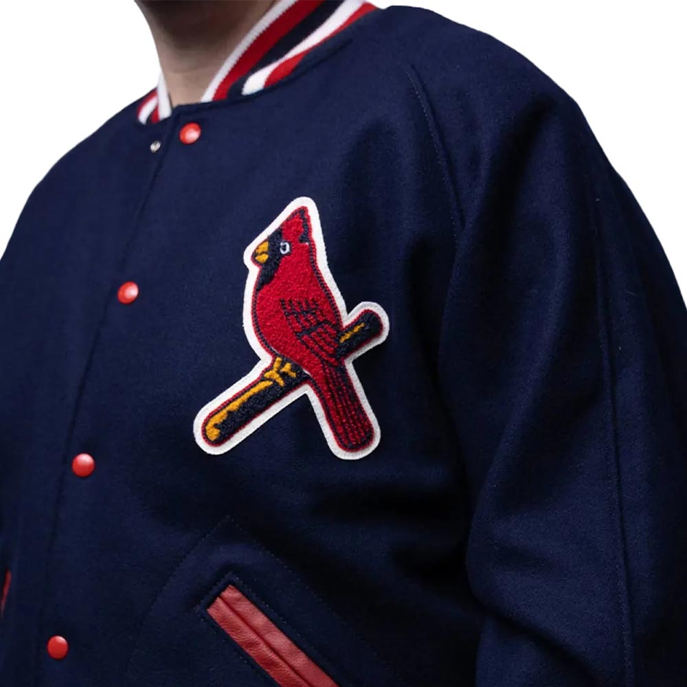 St Louis Cardinals Varsity Jacket St Louis Cardinals Varsity Jacket - Image 3