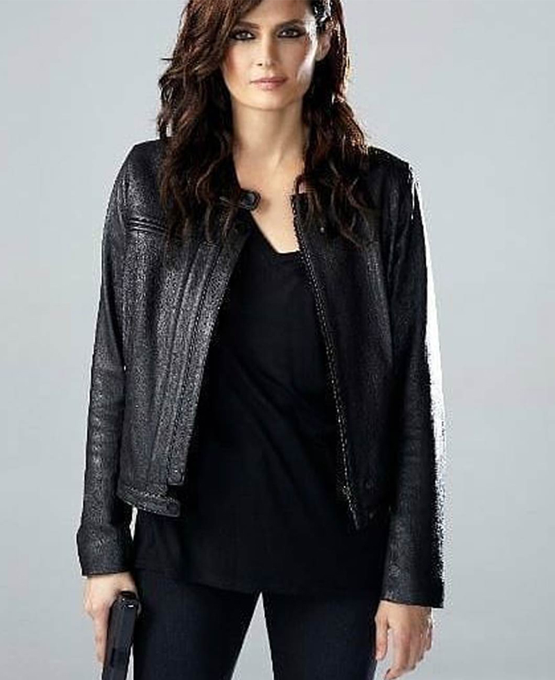Stana Katic Absentia S03 Leather Jacket Stana Katic Absentia S03 Leather Jacket