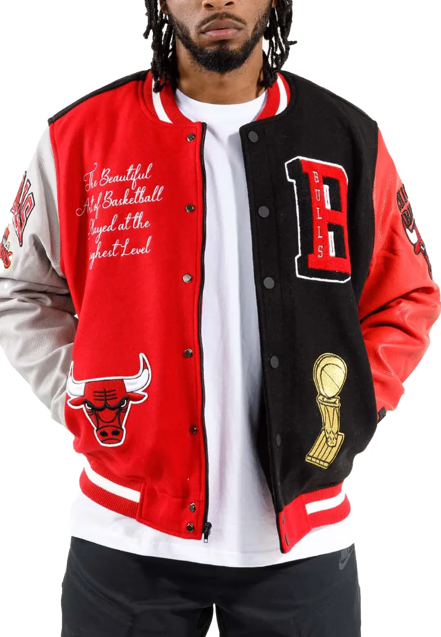 Standard NBA Chicago Bulls Varsity Jacket Standard NBA Chicago Bulls Varsity Jacket