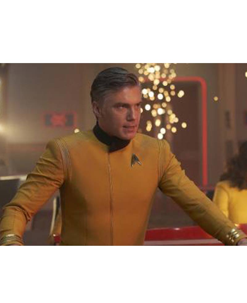 Anson Mount Star Trek Discovery Yellow Jacket Anson Mount Star Trek Discovery Yellow Jacket - Image 5