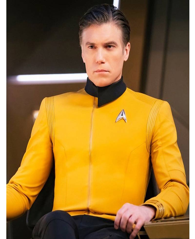 Anson Mount Star Trek Discovery Yellow Jacket Anson Mount Star Trek Discovery Yellow Jacket - Image 3