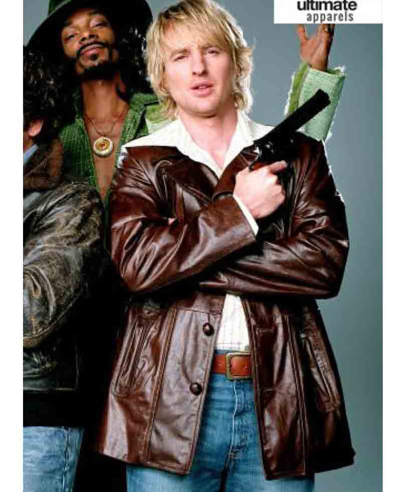 Owen Wilson Starsky & Hutch Leather Coat Owen Wilson Starsky & Hutch Leather Coat