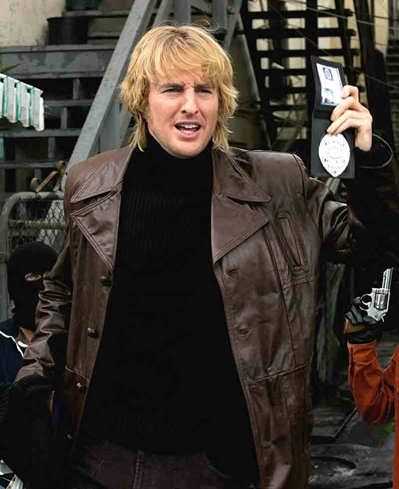 Owen Wilson Starsky & Hutch Leather Coat Owen Wilson Starsky & Hutch Leather Coat - Image 2