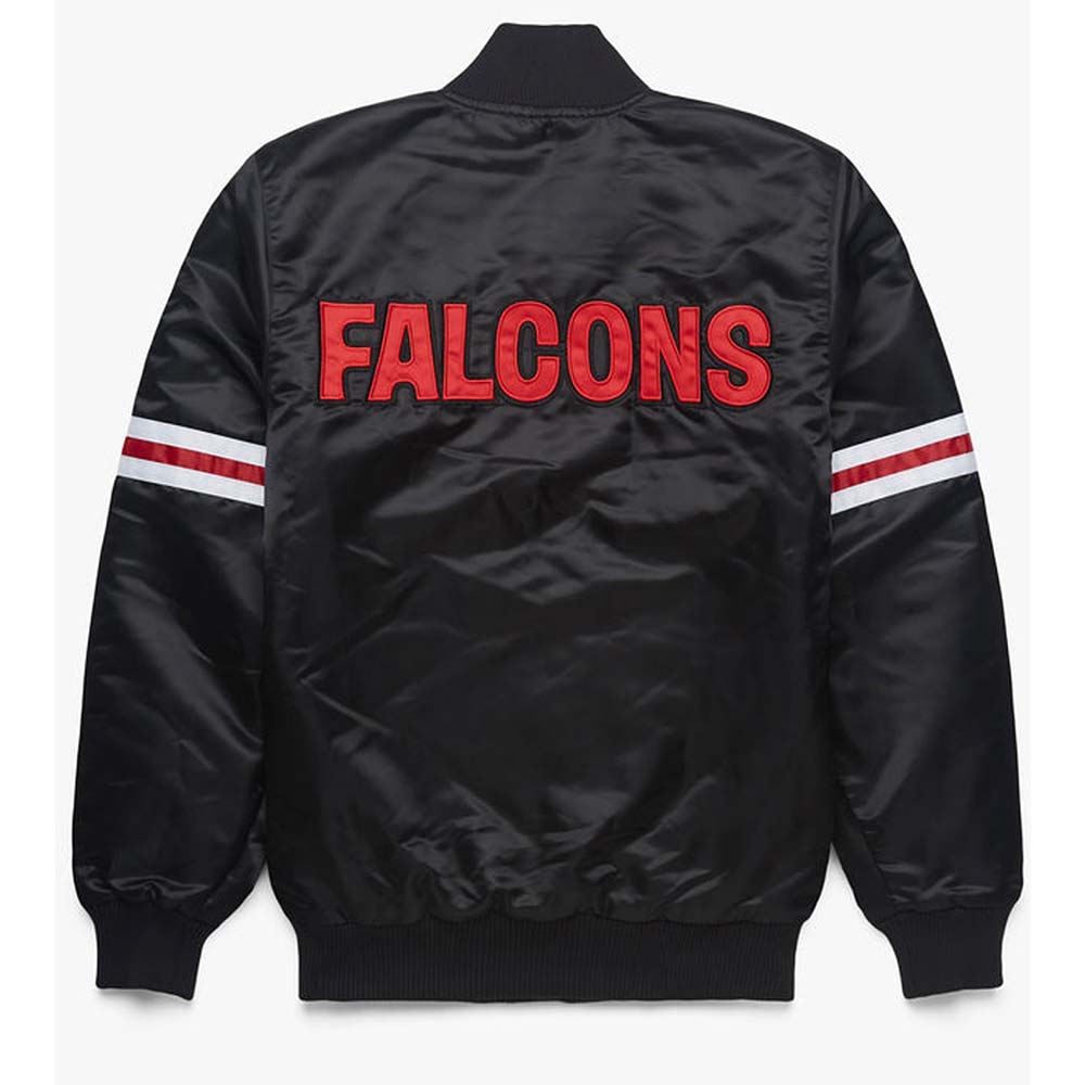 Starter Atlanta Falcons Black Jacket Starter Atlanta Falcons Black Jacket - Image 2