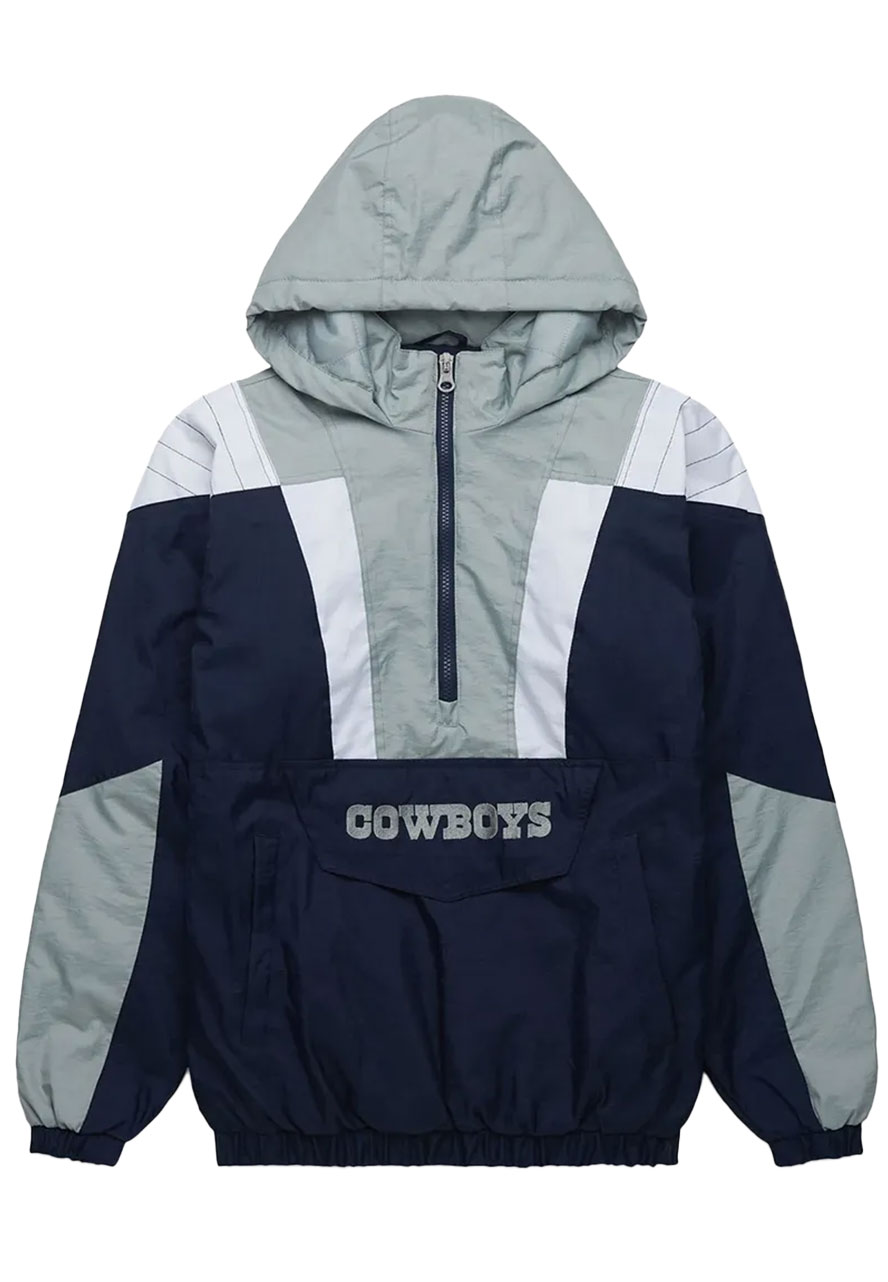 Starter Dallas Cowboys Pullover Jacket Starter Dallas Cowboys Pullover Jacket