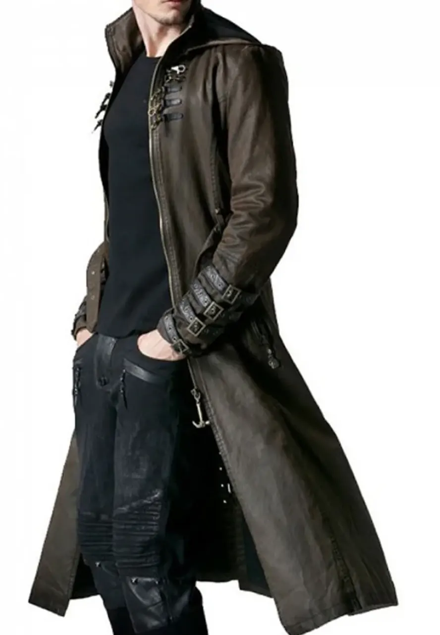 Wasteland Postapocalypti and Steampunk Trench Coat Wasteland Postapocalypti and Steampunk Trench Coat - Image 6