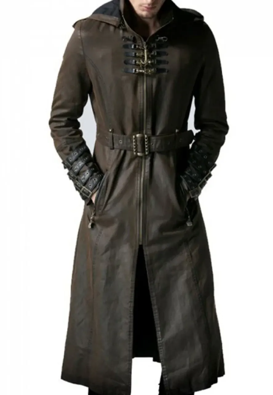 Wasteland Postapocalypti and Steampunk Trench Coat Wasteland Postapocalypti and Steampunk Trench Coat - Image 8
