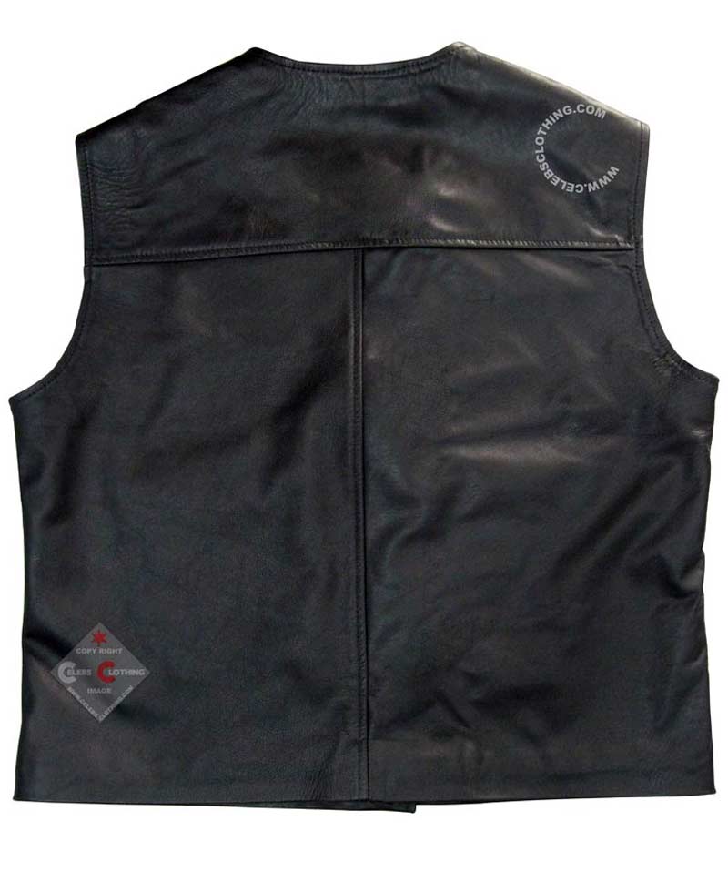 Stone Cold Steve Austin Leather Vest Stone Cold Steve Austin Leather Vest - Image 2