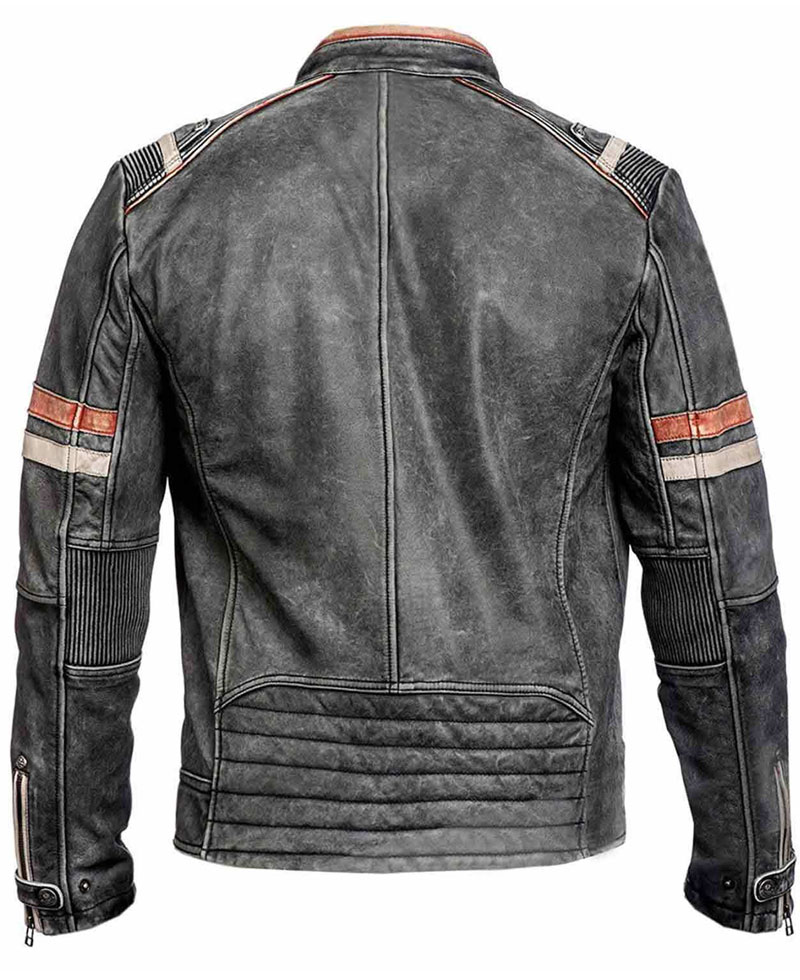 Eurovision Song Contest Will Ferrell Cafe Racer Jacket Eurovision Song Contest Will Ferrell Cafe Racer Jacket - Image 2