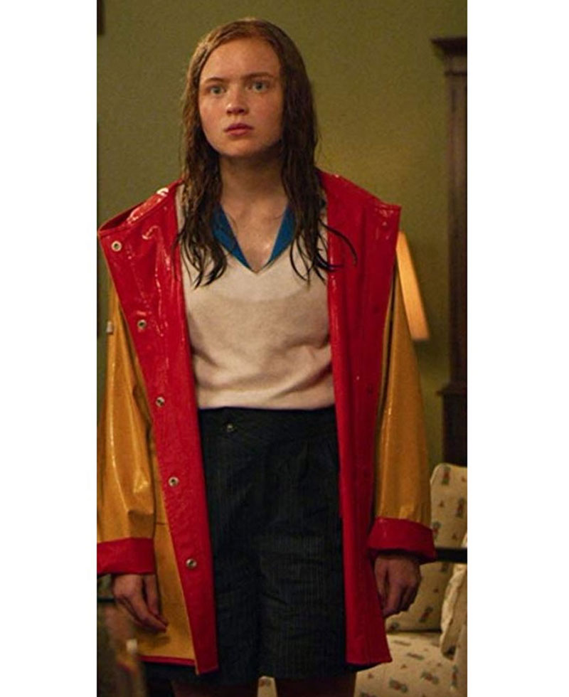 Sadie Sink Stranger Things Yellow Coat Sadie Sink Stranger Things Yellow Coat - Image 2
