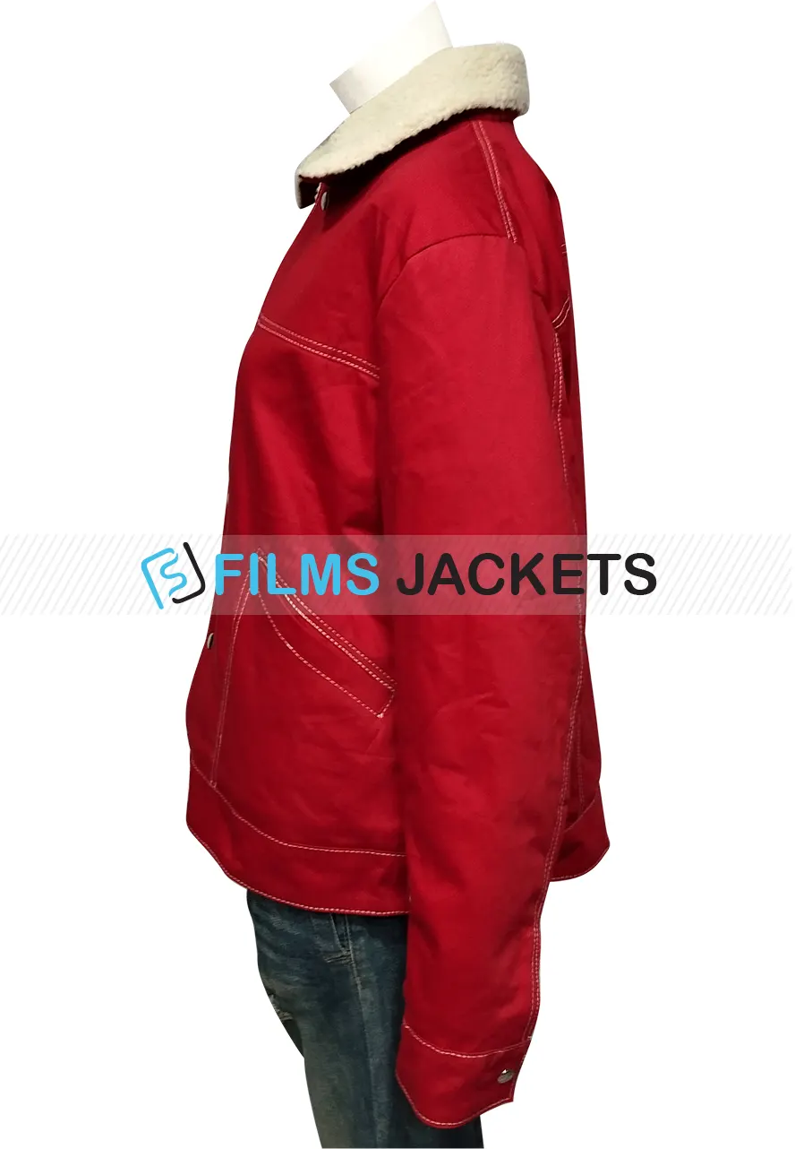Stranger Things Nancy Wheeler Red Jacket Stranger Things Nancy Wheeler Red Jacket - Image 4