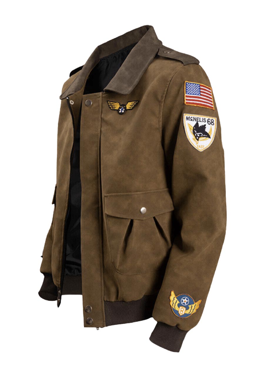 Stranger Things Steve Harrington Leather Jacket Stranger Things SO4 Steve Harrington Brown Jacket