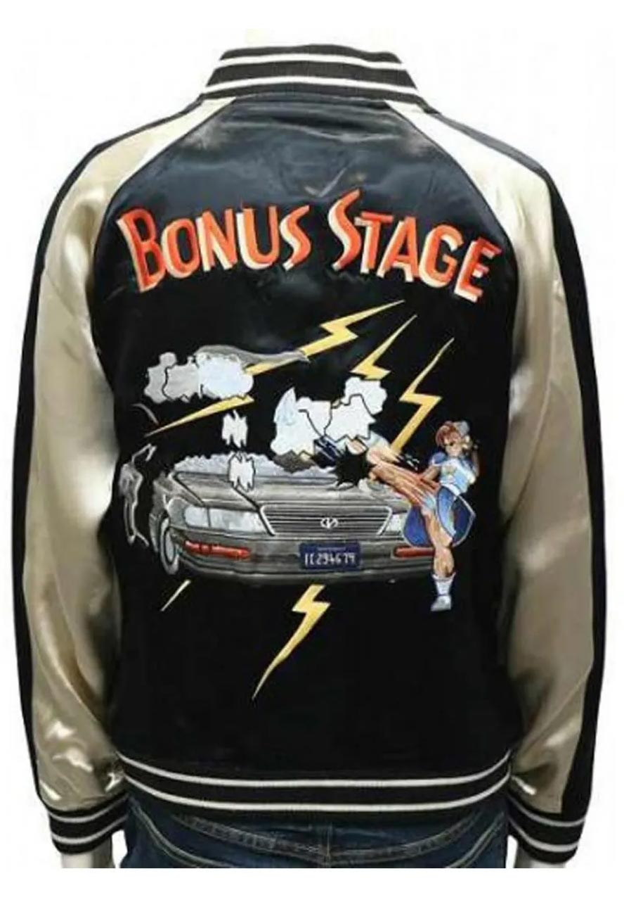 Street Fighter II Chun Li Bonus Stage Black Jacket Street Fighter II Chun Li Bonus Stage Black Jacket - Image 2