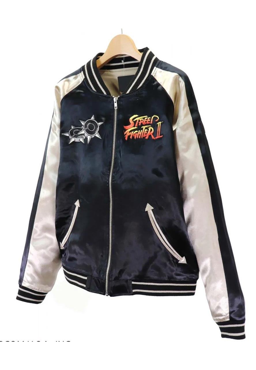 Street Fighter II Chun Li Bonus Stage Black Jacket Street Fighter II Chun Li Bonus Stage Black Jacket - Image 3