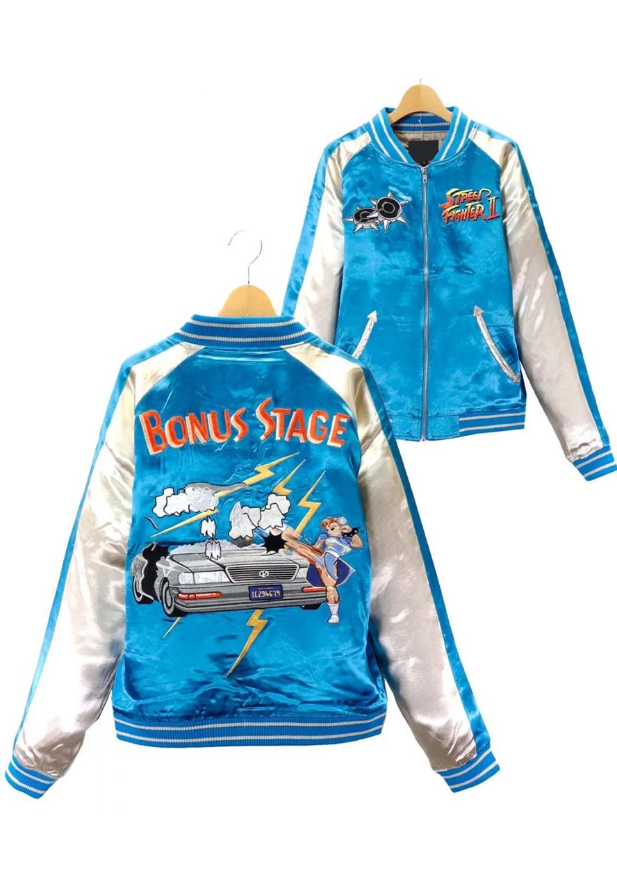 Street Fighter II Chun Li Bonus Stage Jacket Street Fighter II Chun Li Bonus Stage Jacket - Image 3