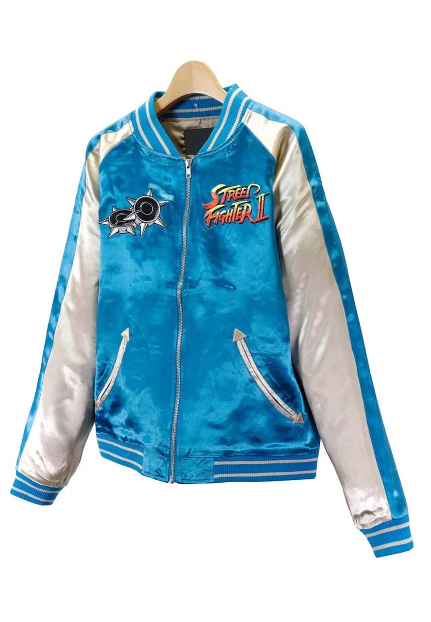 Street Fighter II Chun Li Bonus Stage Jacket Street Fighter II Chun Li Bonus Stage Jacket