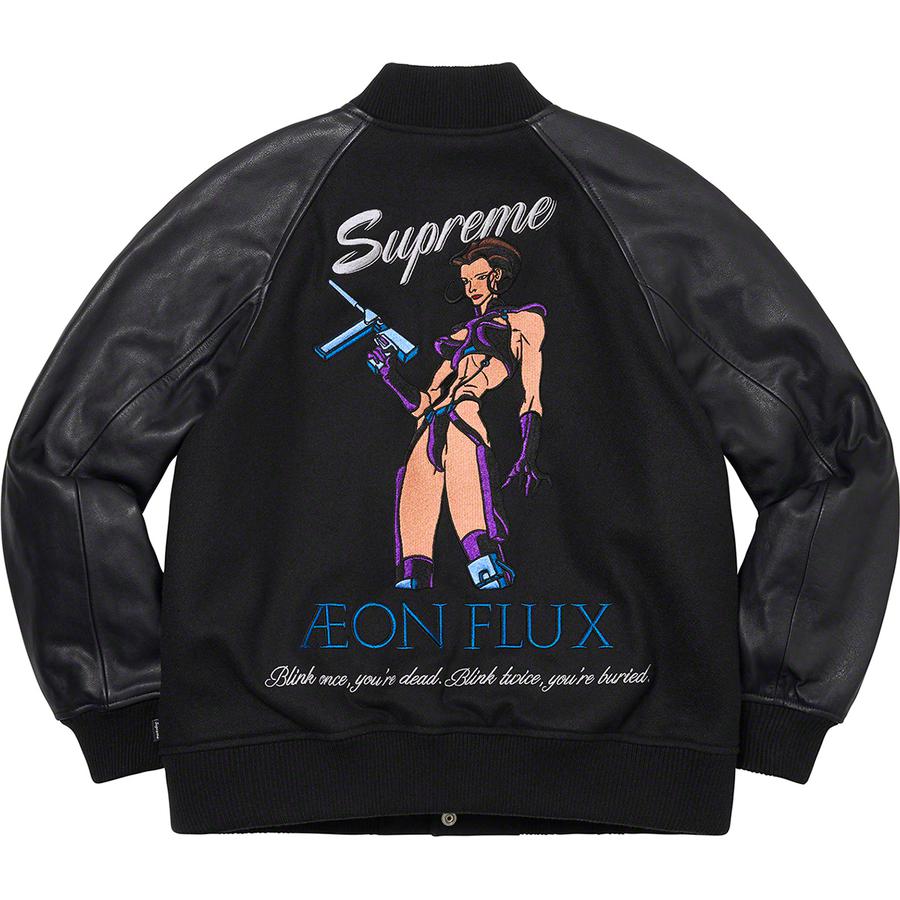 Sup Aeon Flux Varsity Jacket Sup Aeon Flux Varsity Jacket - Image 2