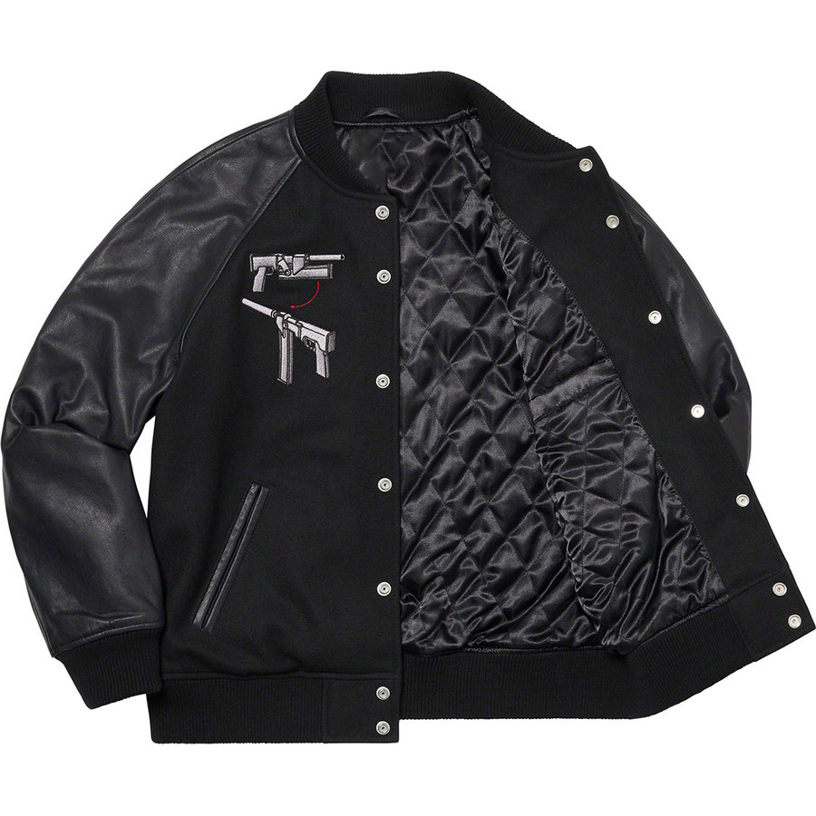 Sup Aeon Flux Varsity Jacket Sup Aeon Flux Varsity Jacket - Image 3