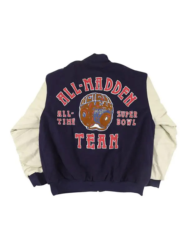 Super Bowl All Madden Bomber Jacket Super Bowl All Madden Bomber Jacket - Image 2