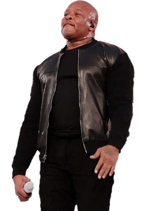 Super Bowl Dr Dre Leather Jacket