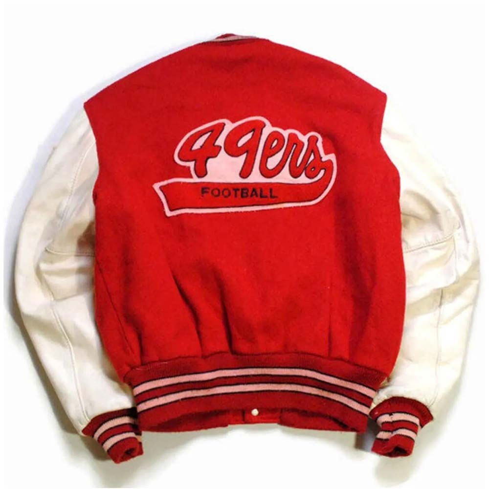 Super Bowl San Francisco 49ers Varsity Jacket Super Bowl San Francisco 49ers Varsity Jacket - Image 2