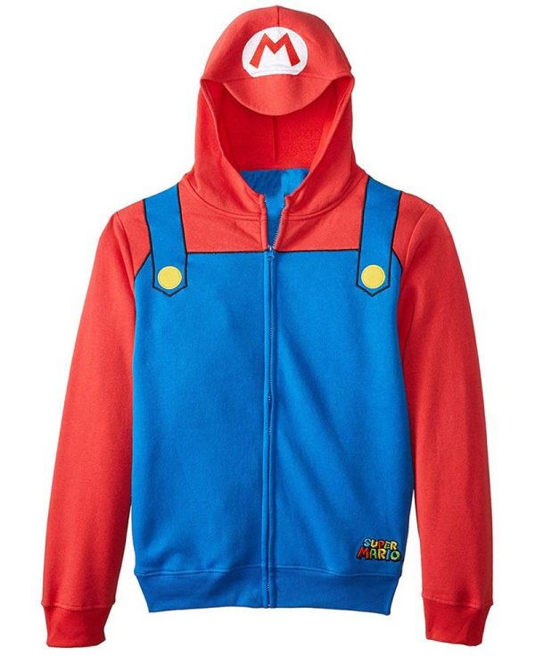 mario hoodie