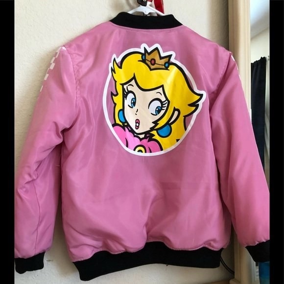 Super Nintendo X Forever 21 Princess Peach Jacket Super Nintendo X Forever 21 Princess Peach Jacket - Image 2