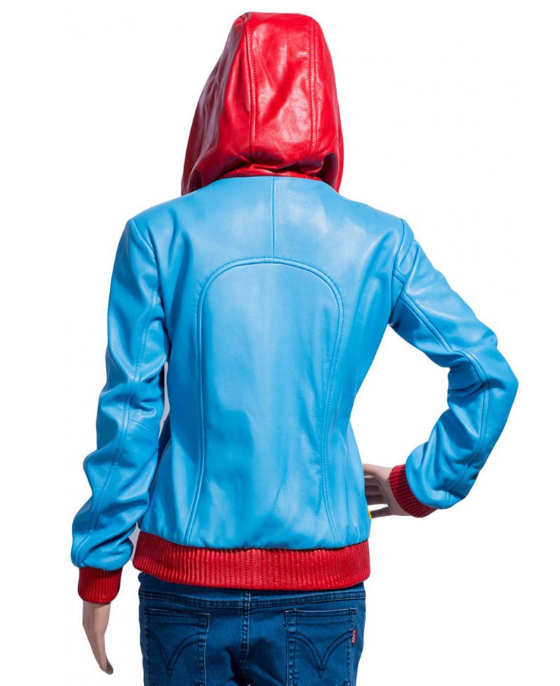 Supergirl Leather Jacket Hoodie Supergirl Leather Jacket Hoodie - Image 2