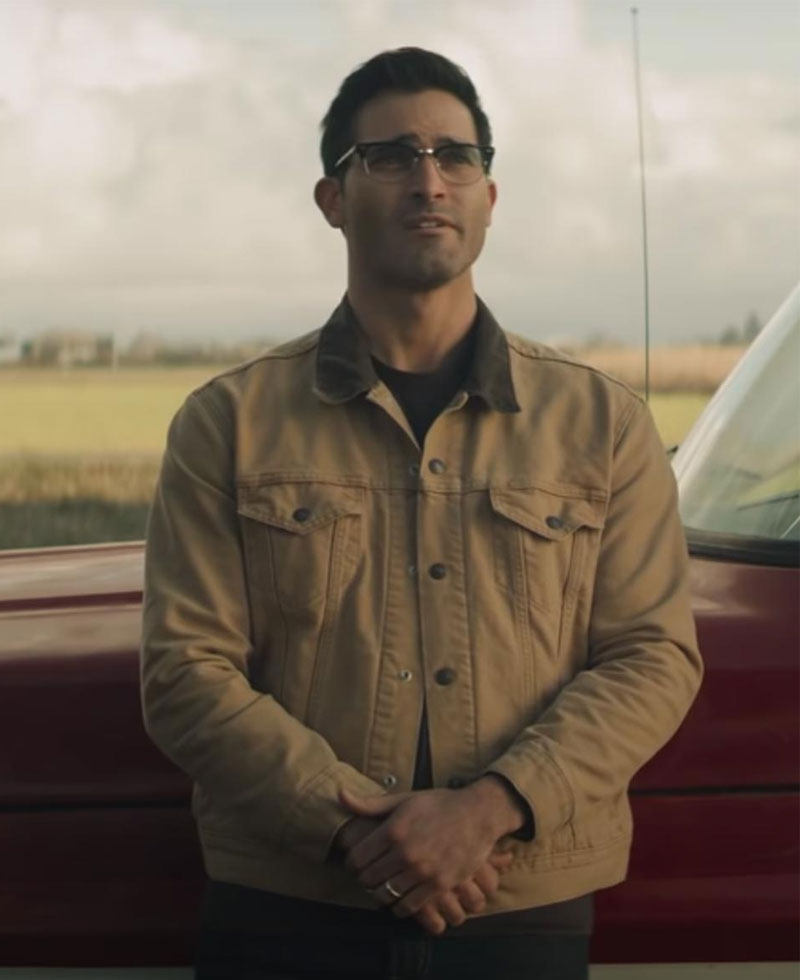 Tyler Hoechlin Superman and Lois Cotton Jacket Tyler Hoechlin Superman and Lois Cotton Jacket - Image 4