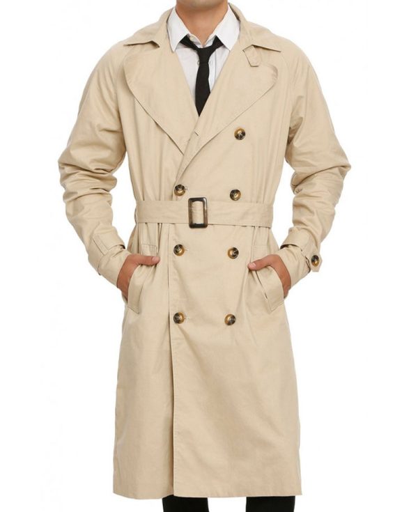 Castiel Supernatural Misha Collins Trench Coat
