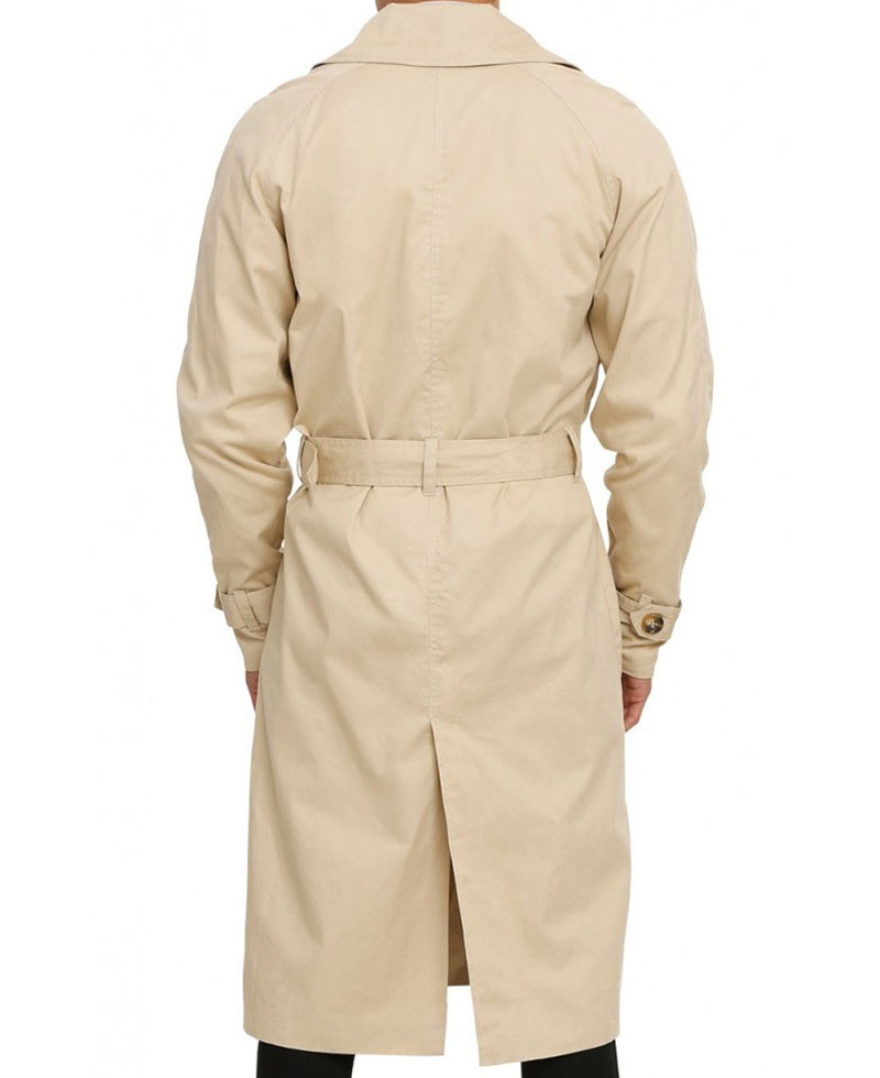 Castiel Supernatural Misha Collins Trench Coat Castiel Supernatural Misha Collins Trench Coat - Image 2