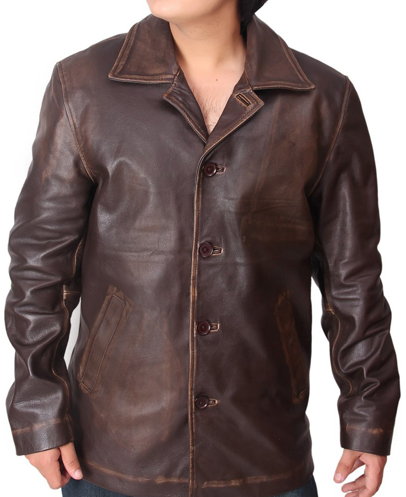 Supernatural Dean Winchester Leather Jacket jensen ackles jacket