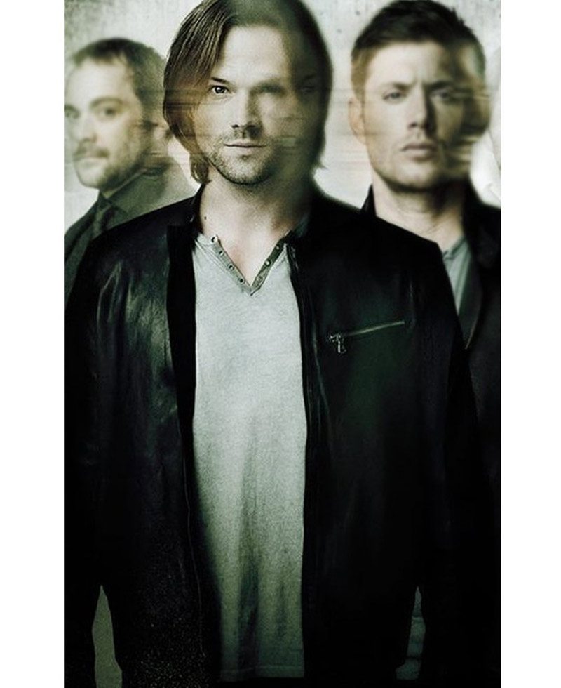 Sam Winchester Supernatural Season 11 Leather Jacket