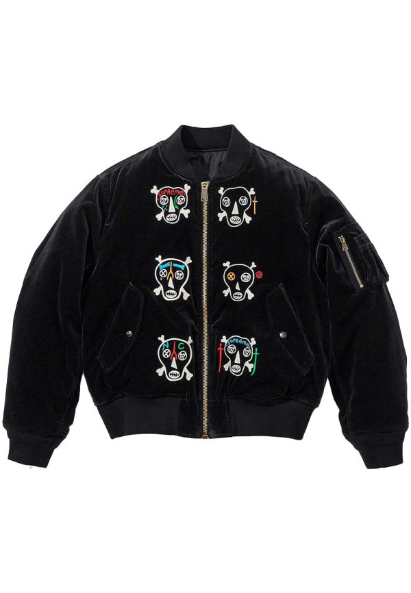 Supreme Clayton Patterson Skulls Jacket