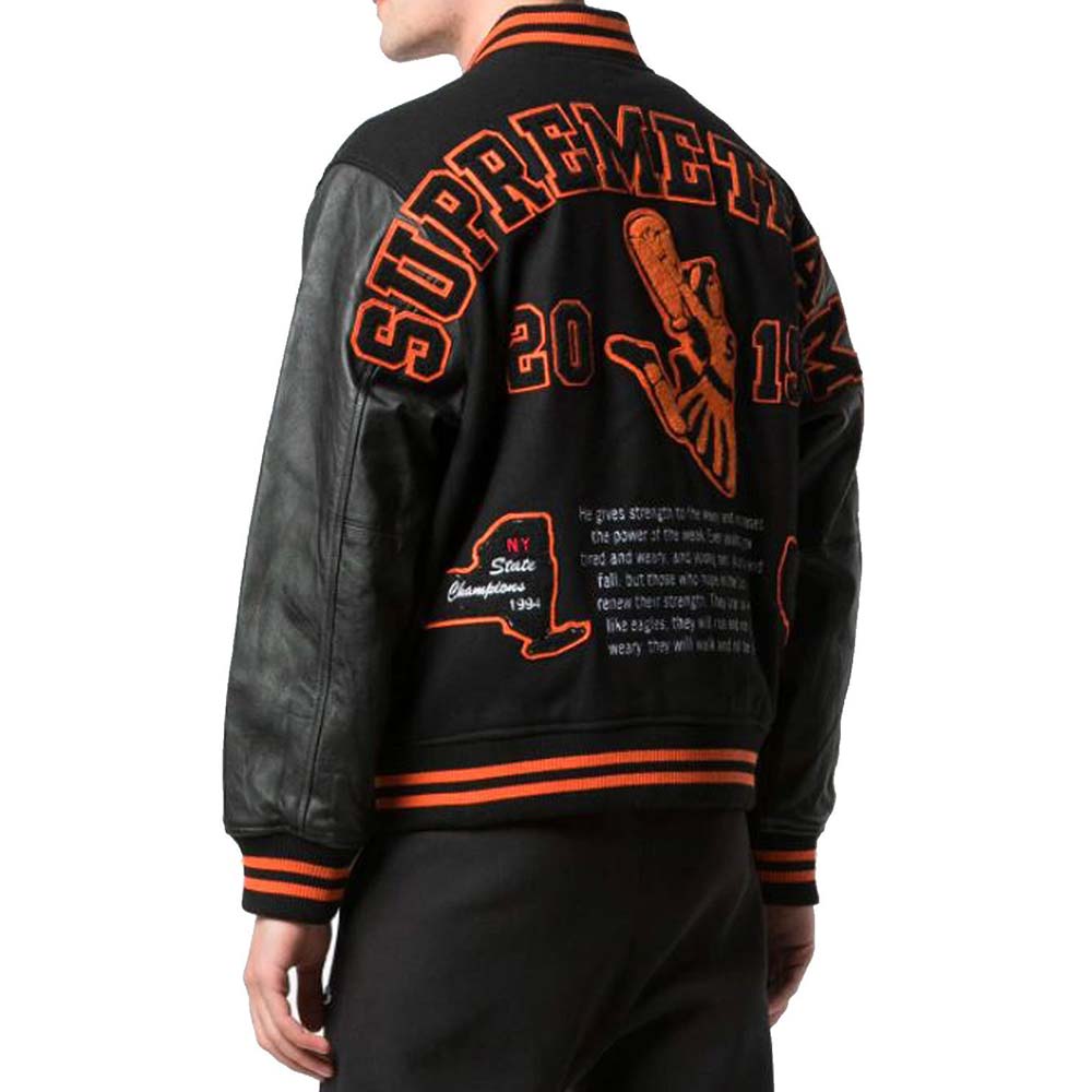 Supreme Team S Letterman Jacket Supreme Team S Letterman Jacket - Image 2