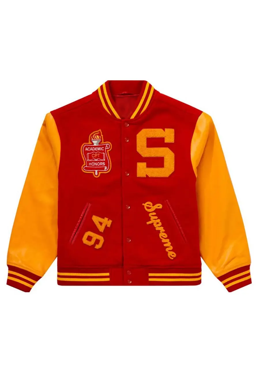 Supreme Team S Letterman Jacket Supreme Team S Letterman Jacket - Image 5