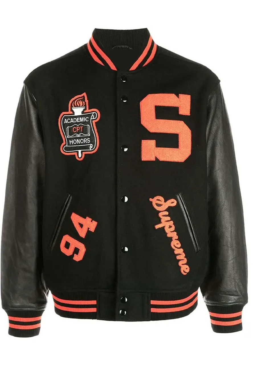 Supreme Team S Letterman Jacket Supreme Team S Letterman Jacket - Image 4