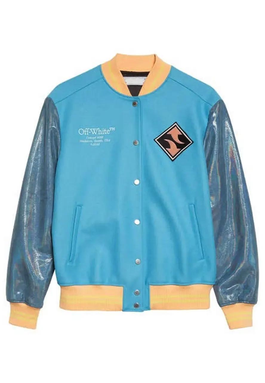 Swagger S02 Isaiah R Hill Varsity Jacket Swagger S02 Isaiah R Hill Varsity Jacket - Image 4