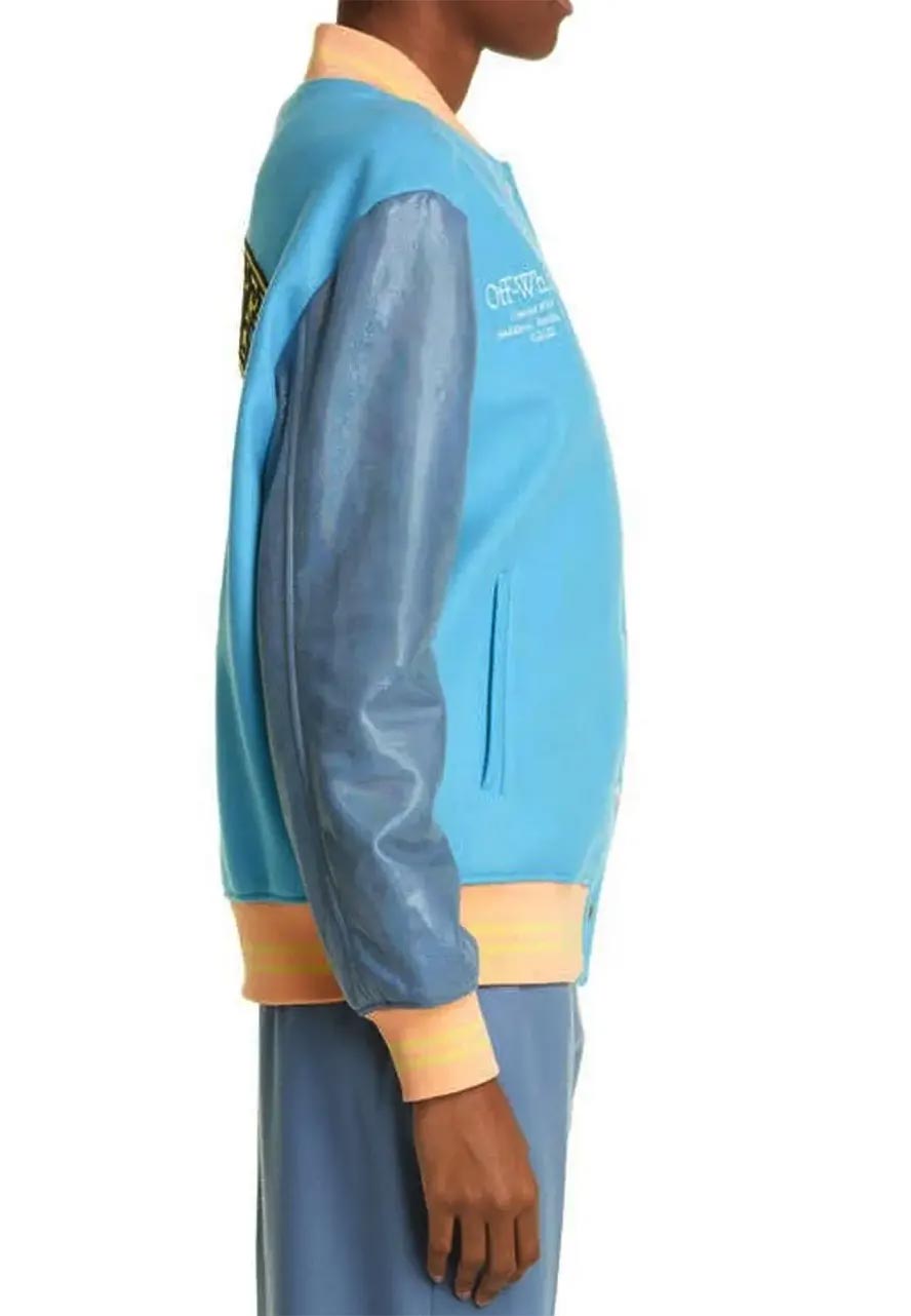 Swagger S02 Isaiah R Hill Varsity Jacket Swagger S02 Isaiah R Hill Varsity Jacket - Image 3