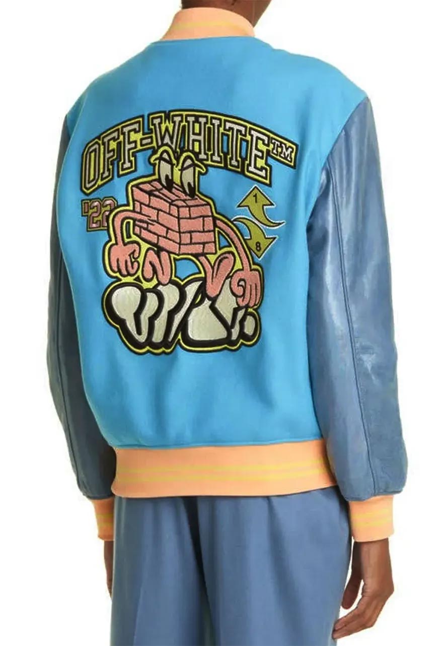 Swagger S02 Isaiah R Hill Varsity Jacket Swagger S02 Isaiah R Hill Varsity Jacket - Image 2