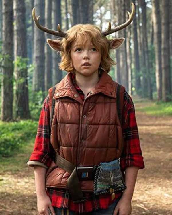 Sweet Tooth Christian Convery Brown Vest