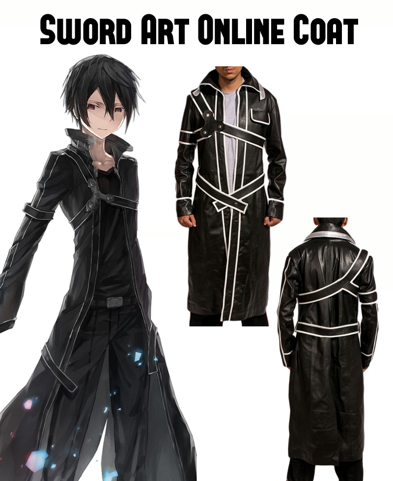 Kirito Sword Art Online Coat Kirito Sword Art Online Coat - Image 7