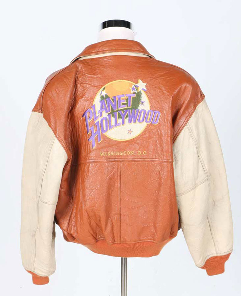Planet Hollywood Sylvester Stallone Leather Jacket Planet Hollywood Sylvester Stallone Leather Jacket - Image 2