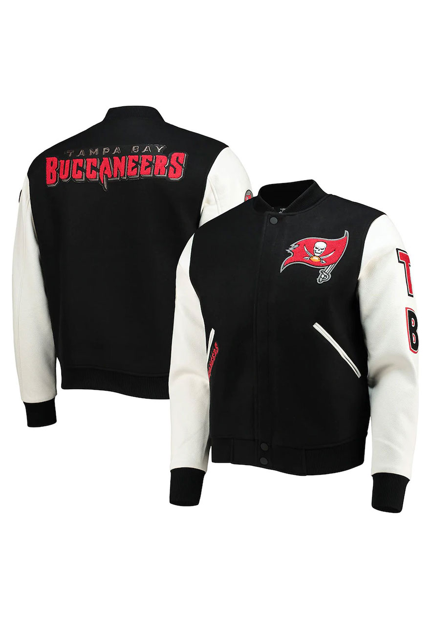 Tampa Bay Buccaneers Letterman Jacket Tampa Bay Buccaneers Letterman Jacket - Image 4