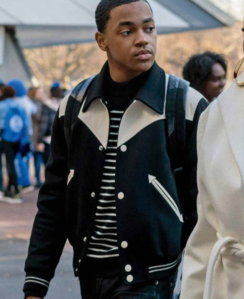 Michael Rainey Jr Power Book II Bomber Jacket Michael Rainey Jr Power Book II Bomber Jacket - Image 2