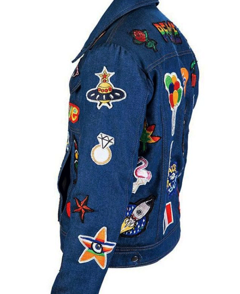Taron Egerton Rocketman Blue Jacket Taron Egerton Rocketman Blue Jacket - Image 4