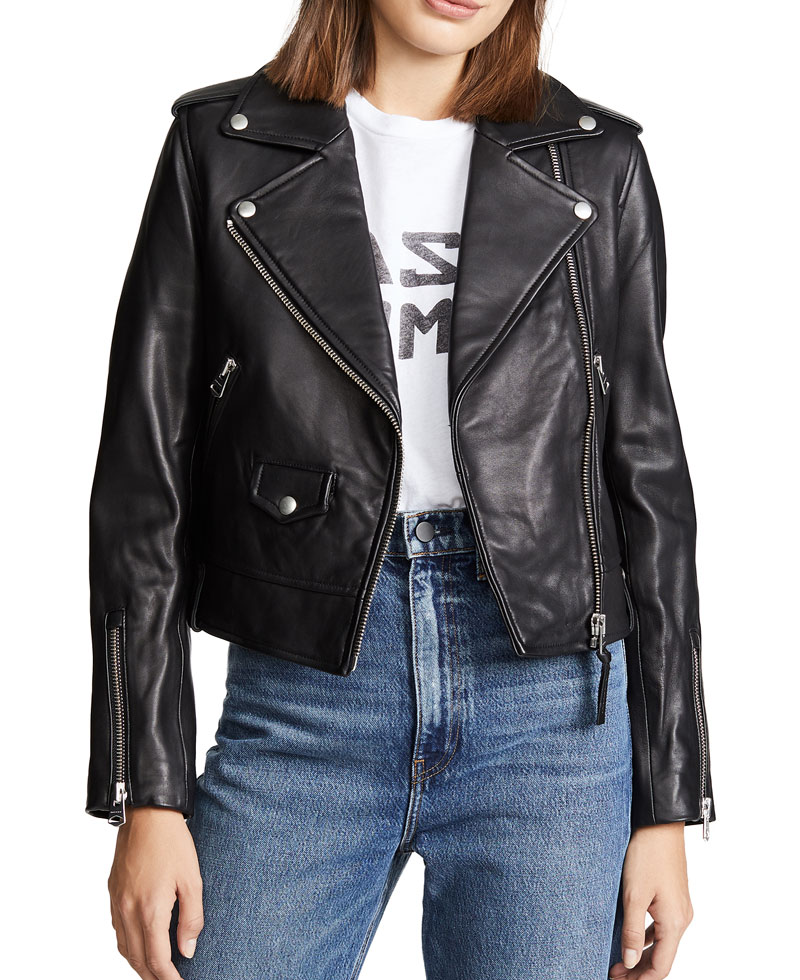 Teen Wolf Meagan Tandy Motorcycle Leather Jacket