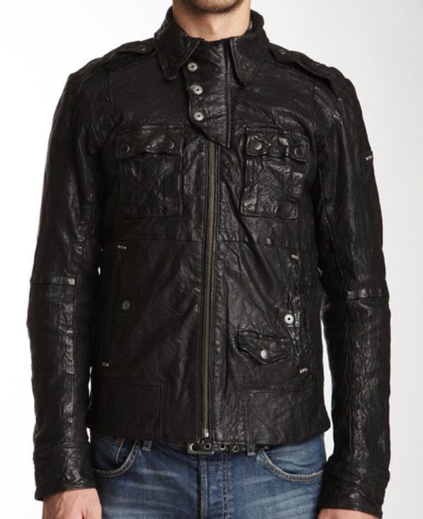 Teen Wolf Tyler Hoechlin Black Leather Jacket