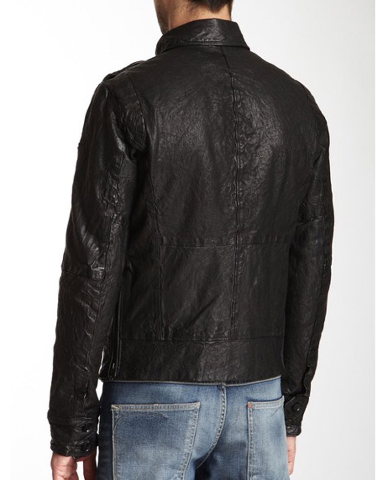 Teen Wolf Tyler Hoechlin Black Leather Jacket Teen Wolf Tyler Hoechlin Black Leather Jacket - Image 2