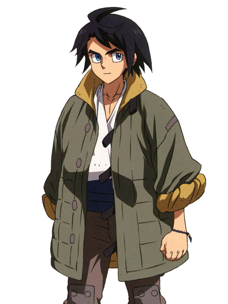 Mikazuki Augus Tekkadan Green Coat Mikazuki Augus Tekkadan Green Coat